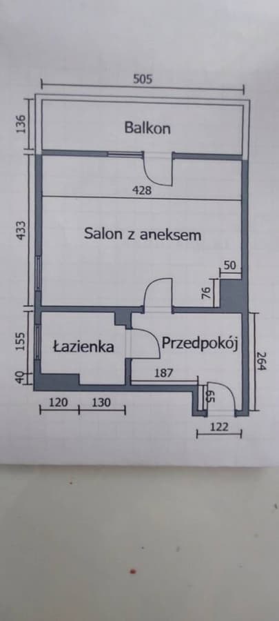 Kawalerka na sprzedaż, 29.17 m², Kraków, Grzegórzki - Zdjęcie 5/10