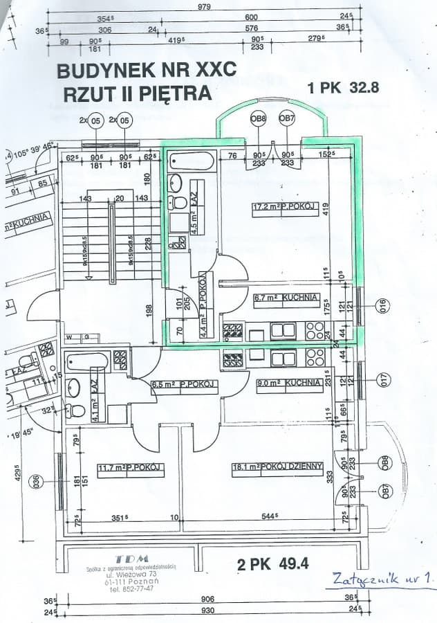 Funkcjonalna kawalerka w zielonej okolicy Strzeszyna - Zdjęcie 5/5