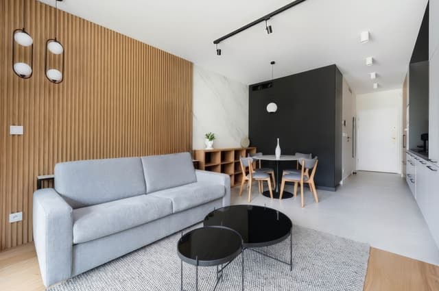 Nowoczesne 34m² z balkonem w sercu Woli, Warszawa - Zdjęcie 3/6