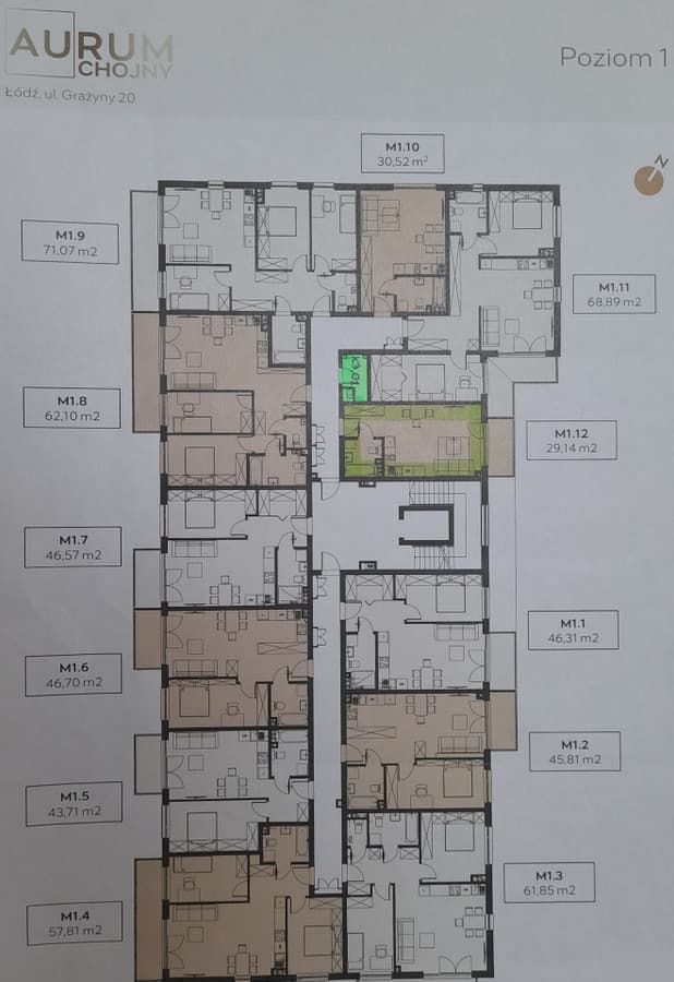 Przytulne 29m² w Górnej - Idealne dla singli i inwestorów - Zdjęcie 3/5