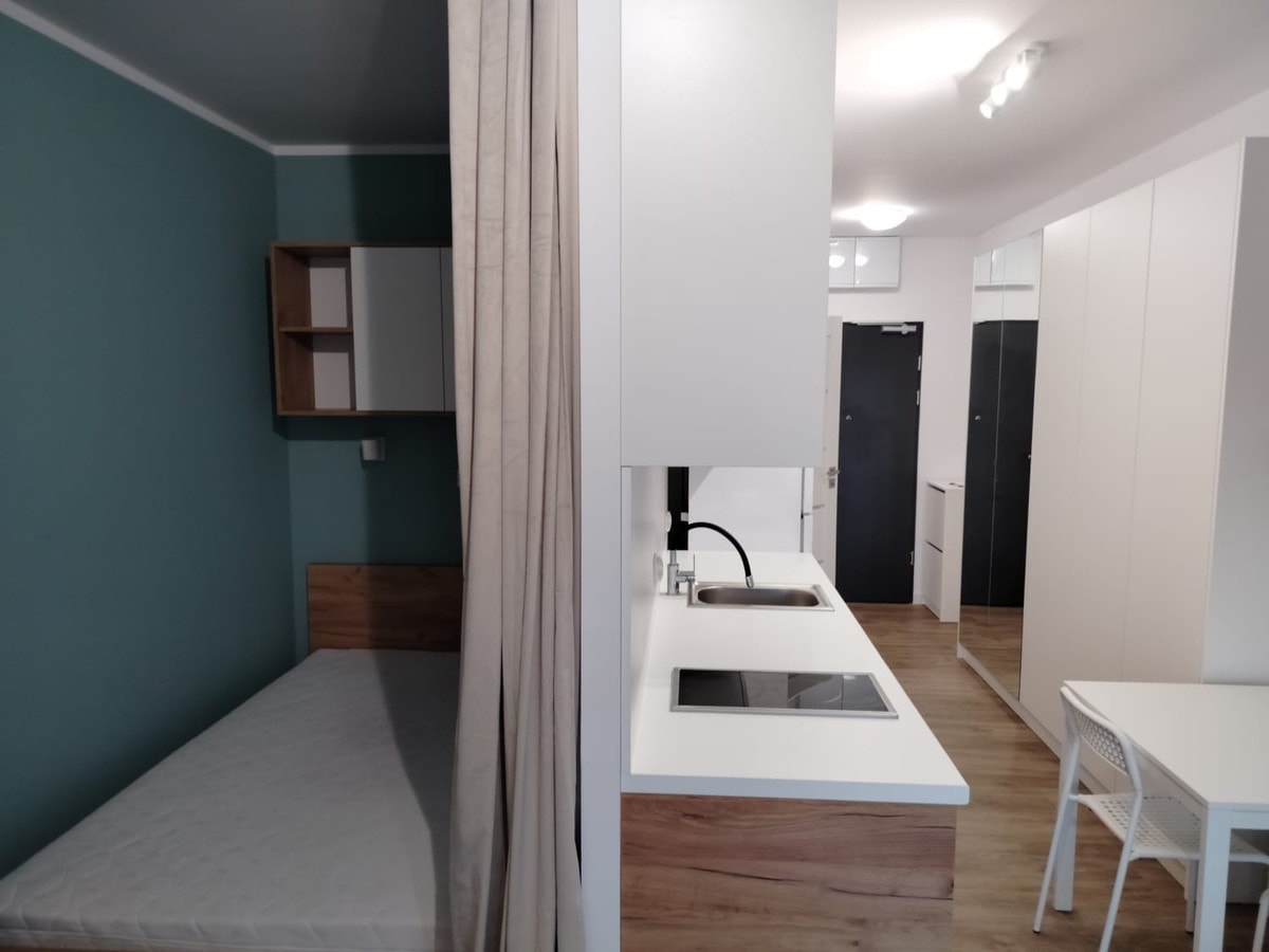 Przytulne studio 26m² w centrum Wrocławia, ul. Jaworska - Zdjęcie 1/7