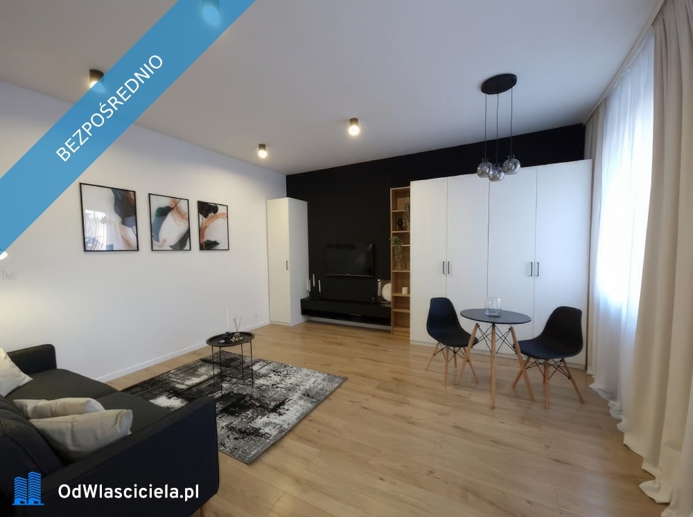 Nowoczesny apartament w centrum Warszawy - 37m², ul. Ogrodowa - Zdjęcie 1/5