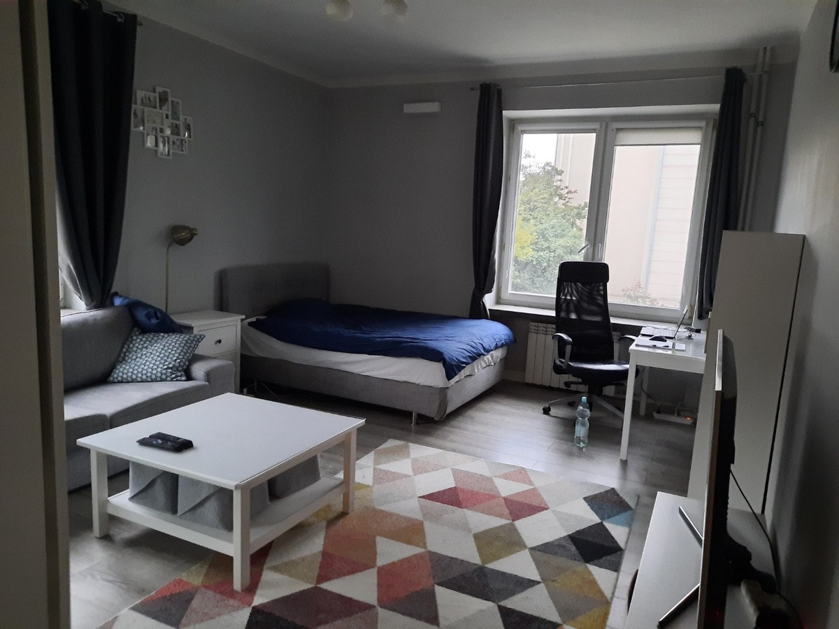 Nowoczesne 37m² z balkonem w sercu Mokotowa - Zdjęcie 1/9